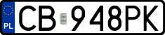 License plates of Poland, Regular car plates