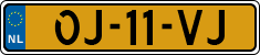 License plate of the Netherlands, Semi-trailers