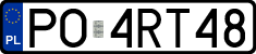 License plates of Poland, Regular car plates