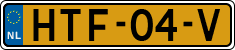 License plate of the Netherlands, Cars