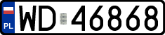 License plates of Poland, Regular car plates
