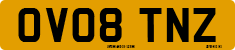 License plate of the United Kingdom, 2001 year system