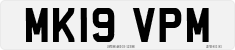 License plate of the United Kingdom, 2001 year system