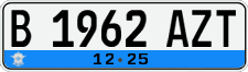 License plate of Indonesia, Regular plates