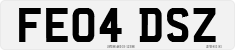 License plate of the United Kingdom, 2001 year system