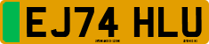 License plate of the United Kingdom, 2001 year system