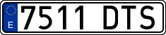 License plates of Spain, Ordinary (2000)