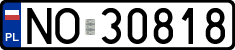 License plates of Poland, Regular car plates