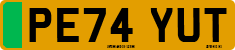 License plate of the United Kingdom, 2001 year system