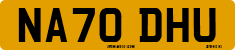 License plate of the United Kingdom, 2001 year system