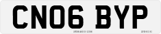 License plate of the United Kingdom, 2001 year system