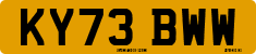 License plate of the United Kingdom, 2001 year system