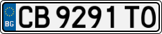 License plate of Bulgaria, Cars