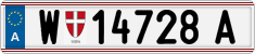 License plate of Austria, Regular plates
