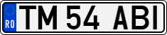 License plate of Romania, Regular plates