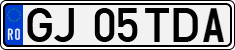 License plate of Romania, Regular plates