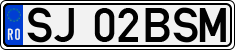 License plate of Romania, Regular plates