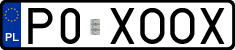 License plates of Poland, Vanity Plates