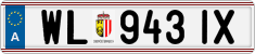 License plate of Austria, Regular plates