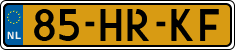 License plate of the Netherlands, Cars