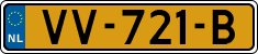 License plate of the Netherlands, Light Commercial Vehicles (1994 system)