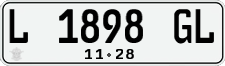 License plate of Indonesia, Regular plates