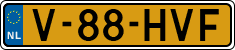 License plate of the Netherlands, Light Commercial Vehicles (1994 system)