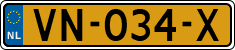 License plate of the Netherlands, Light Commercial Vehicles (1994 system)