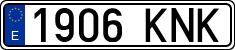 License plates of Spain, Ordinary (2000)