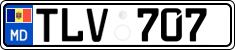 License plate of Moldova, Cars (2015)