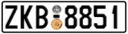 License plate of Greece, Cars