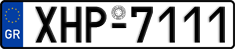 License plate of Greece, Cars