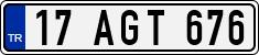 License plate of Turkey, Regular plates