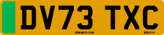 License plate of the United Kingdom, 2001 year system