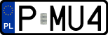 License plates of Poland, Regular car plates