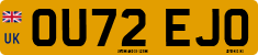 License plate of the United Kingdom, 2001 year system