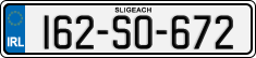 License plate of Ireland, Regular plates