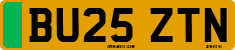 License plate of the United Kingdom, 2001 year system