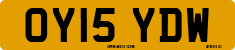 License plate of the United Kingdom, 2001 year system