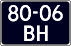 License plate of the Netherlands, Cars