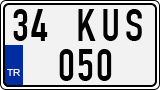 License plate of Turkey, Regular plates