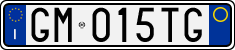 License plate of Italy, Cars (1994 year series)