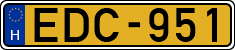 license plates of Hungary, Commercial vehicles (1990)
