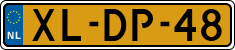 License plate of the Netherlands, Cars