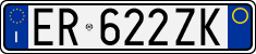 License plate of Italy, Cars (1994 year series)