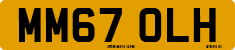 License plate of the United Kingdom, 2001 year system