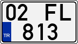 License plate of Turkey, Regular plates