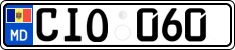 License plate of Moldova, Cars (2015)