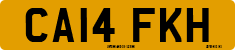 License plate of the United Kingdom, 2001 year system