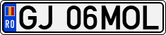 License plate of Romania, Regular plates